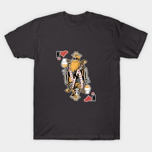 King of hearts and beer T-Shirt